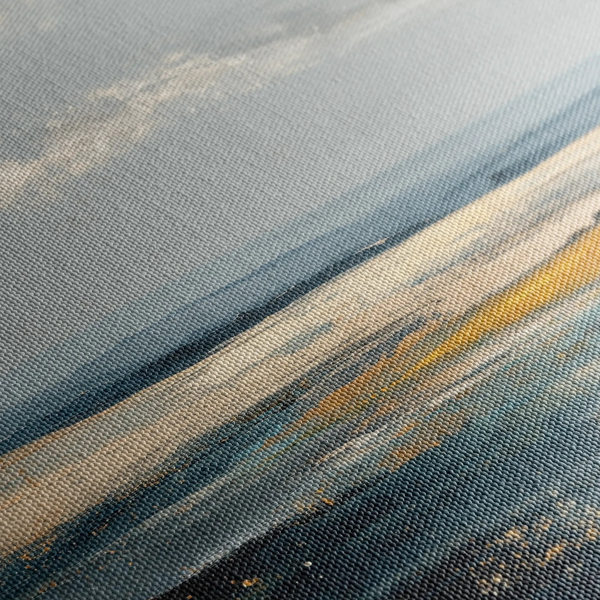 Abstract 2079 Canvas Art 18" x 24" / 45 x 60 cm / Black