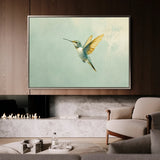 Animals 208 Canvas Art 18" x 24" / 45 x 60 cm / Black