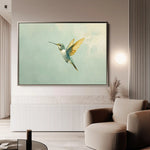 Animals 208 Canvas Art 60 x 40 cm / Black