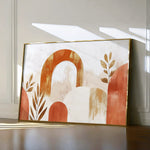 Boho 208 Canvas Art 18" x 24" / 45 x 60 cm / Black