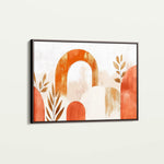 Boho 208 Canvas Art 18" x 24" / 45 x 60 cm / Black