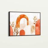 Boho 208 Canvas Art 18" x 24" / 45 x 60 cm / Black