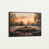 Landscape 208 Canvas Art 18" x 24" / 45 x 60 cm / Black