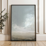Abstract 2080 Canvas Art 18" x 24" / 45 x 60 cm / Black