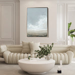 Abstract 2080 Canvas Art 18" x 24" / 45 x 60 cm / Black