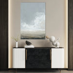 Abstract 2080 Canvas Art 18" x 24" / 45 x 60 cm / Black