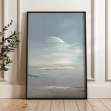 Abstract 2082 Canvas Art 18" x 24" / 45 x 60 cm / Black