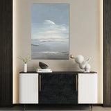 Abstract 2082 Canvas Art 18" x 24" / 45 x 60 cm / Black