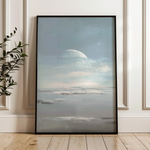 Abstract 2082 Canvas Art 60 x 40 cm / Black