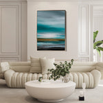 Abstract 2086 Canvas Art 18" x 24" / 45 x 60 cm / Black