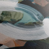 Abstract 2088 Canvas Art 18" x 24" / 45 x 60 cm / Black