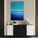 Abstract 2089 Canvas Art 18" x 24" / 45 x 60 cm / Black