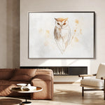 Animals 209 Canvas Art 18" x 24" / 45 x 60 cm / Black