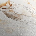 Animals 209 Canvas Art 18" x 24" / 45 x 60 cm / Black
