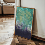 Abstract 209 Canvas Art 60 x 40 cm / Black