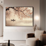 Landscape 209 Canvas Art 18" x 24" / 45 x 60 cm / Black