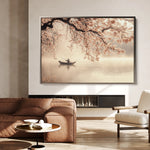 Landscape 209 Canvas Art 18" x 24" / 45 x 60 cm / Black
