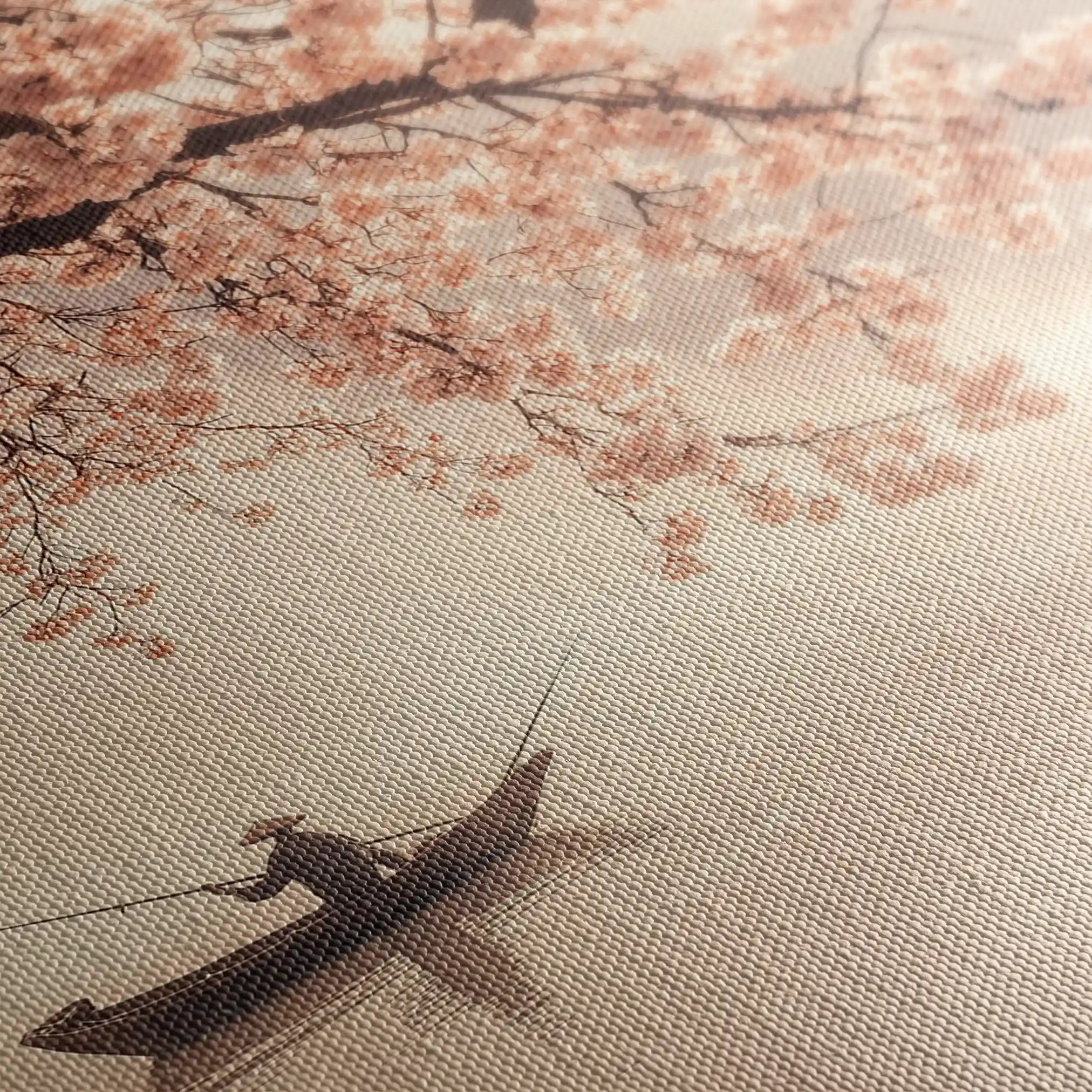 Landscape 209 Canvas Art 60 x 40 cm / Black
