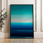 Abstract 2090 Canvas Art 18" x 24" / 45 x 60 cm / Black