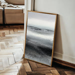 Abstract 2091 Canvas Art 18" x 24" / 45 x 60 cm / Black