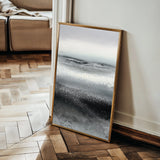 Abstract 2091 Canvas Art 18" x 24" / 45 x 60 cm / Black