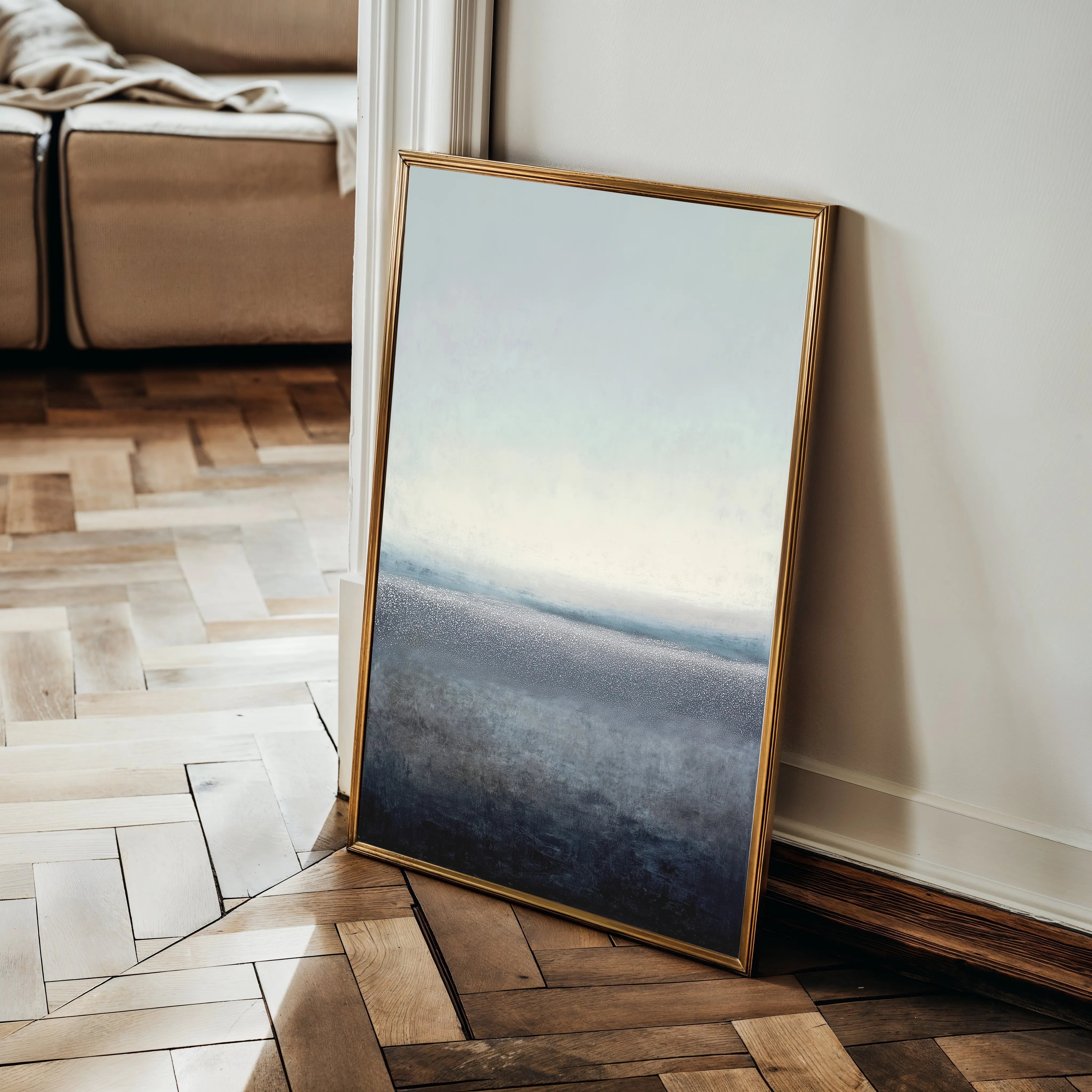 Abstract 2092 Canvas Art 18" x 24" / 45 x 60 cm / Black