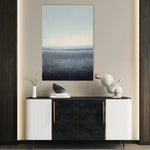 Abstract 2092 Canvas Art 18" x 24" / 45 x 60 cm / Black