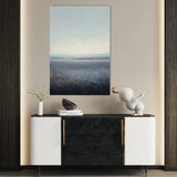 Abstract 2092 Canvas Art 18" x 24" / 45 x 60 cm / Black