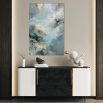 Abstract 2093 Canvas Art 18" x 24" / 45 x 60 cm / Black