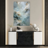Abstract 2093 Canvas Art 18" x 24" / 45 x 60 cm / Black