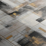 Abstract 2094 Canvas Art 60 x 40 cm / Black