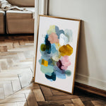 Abstract 2095 Canvas Art 18" x 24" / 45 x 60 cm / Black