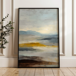 Abstract 2099 Canvas Art 18" x 24" / 45 x 60 cm / Black