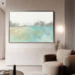 Abstract 210 Canvas Art 18" x 24" / 45 x 60 cm / Black