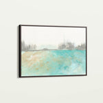 Abstract 210 Canvas Art 18" x 24" / 45 x 60 cm / Black