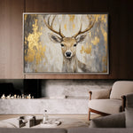 Animals 210 Canvas Art 18" x 24" / 45 x 60 cm / Black