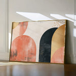 Boho 210 Canvas Art 18" x 24" / 45 x 60 cm / Black