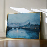 Landscape 210 Canvas Art 18" x 24" / 45 x 60 cm / Black