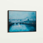 Landscape 210 Canvas Art 18" x 24" / 45 x 60 cm / Black