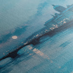 Landscape 210 Canvas Art 18" x 24" / 45 x 60 cm / Black