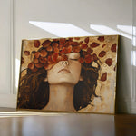 Portrait 210 Canvas Art 18" x 24" / 45 x 60 cm / Black