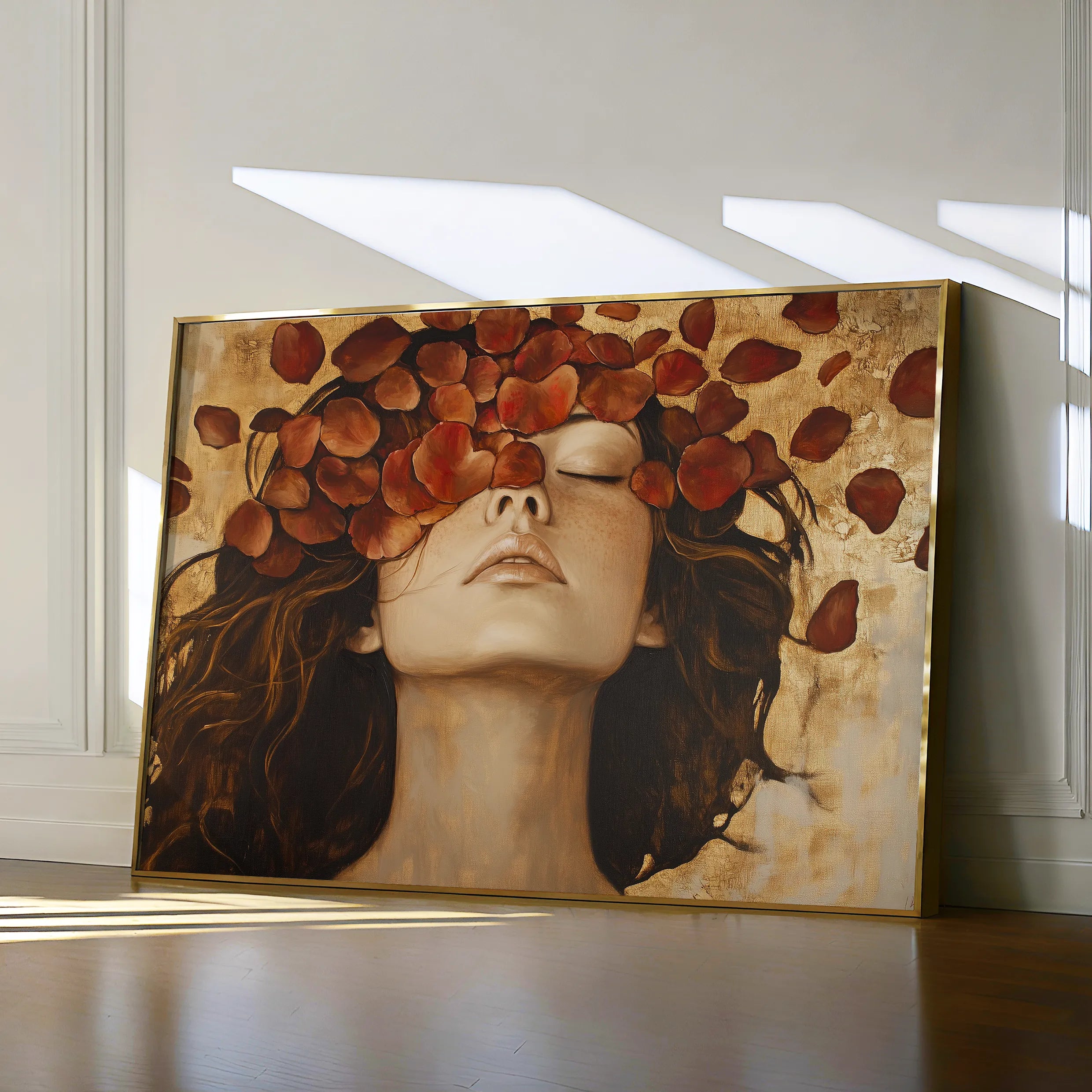 Portrait 210 Canvas Art 18" x 24" / 45 x 60 cm / Black