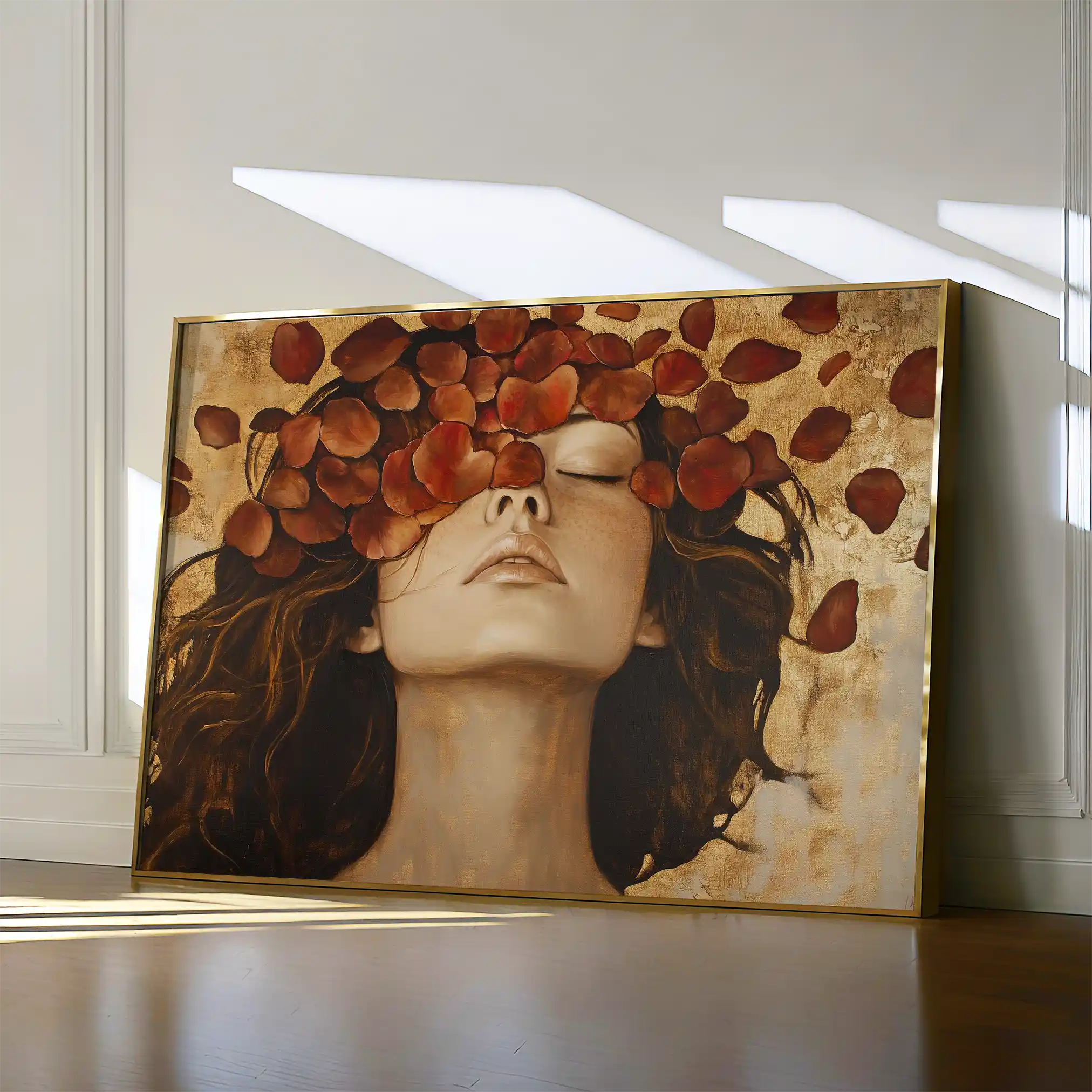 Portrait 210 Canvas Art 60 x 40 cm / Black