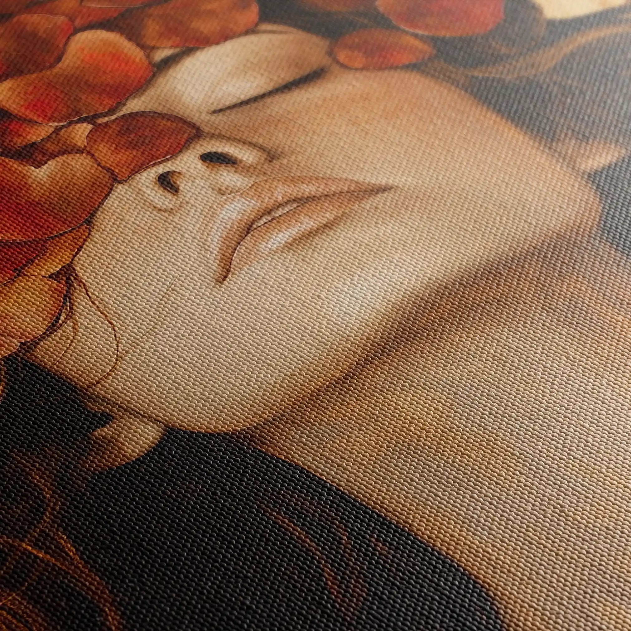 Portrait 210 Canvas Art 60 x 40 cm / Black