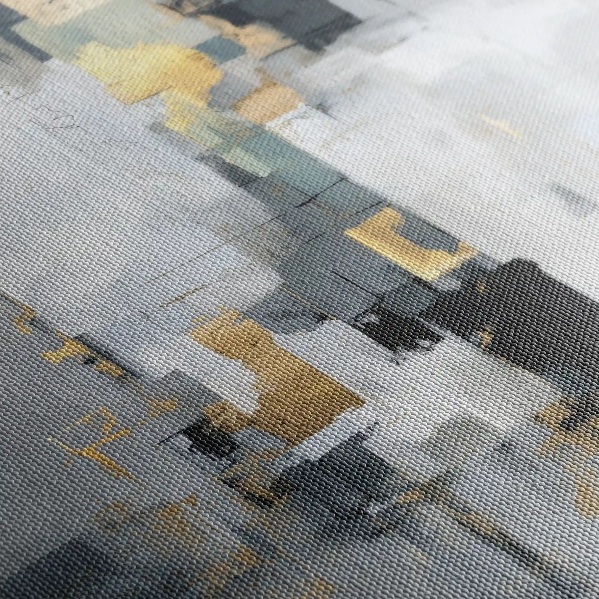 Abstract 2101 Canvas Art 18" x 24" / 45 x 60 cm / Black