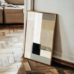 Abstract 2103 Canvas Art 18" x 24" / 45 x 60 cm / Black