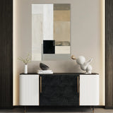 Abstract 2103 Canvas Art 18" x 24" / 45 x 60 cm / Black