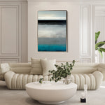 Abstract 2104 Canvas Art 18" x 24" / 45 x 60 cm / Black