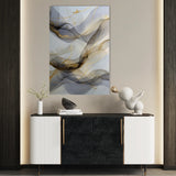 Abstract 2108 Canvas Art 18" x 24" / 45 x 60 cm / Black