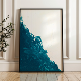 Abstract 211 Canvas Art 18" x 24" / 45 x 60 cm / Black